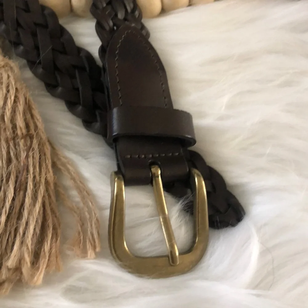 N/A leather woven